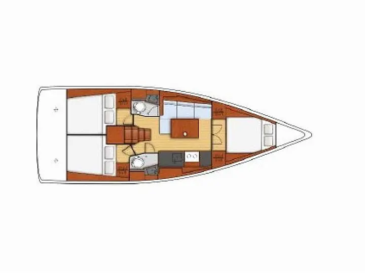 Oceanis 38.1 - Hydra  - External image