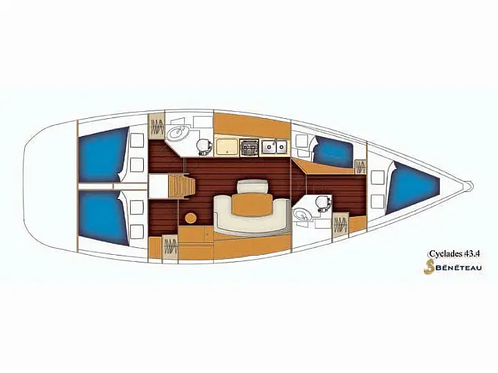 Cyclades 43.4 - GEORGE'S  - External image