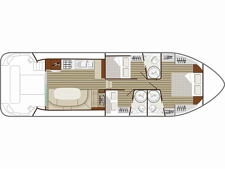 Nicols Estivale Sixto + - Cruiser Premium 6/8 Pers.  - External image