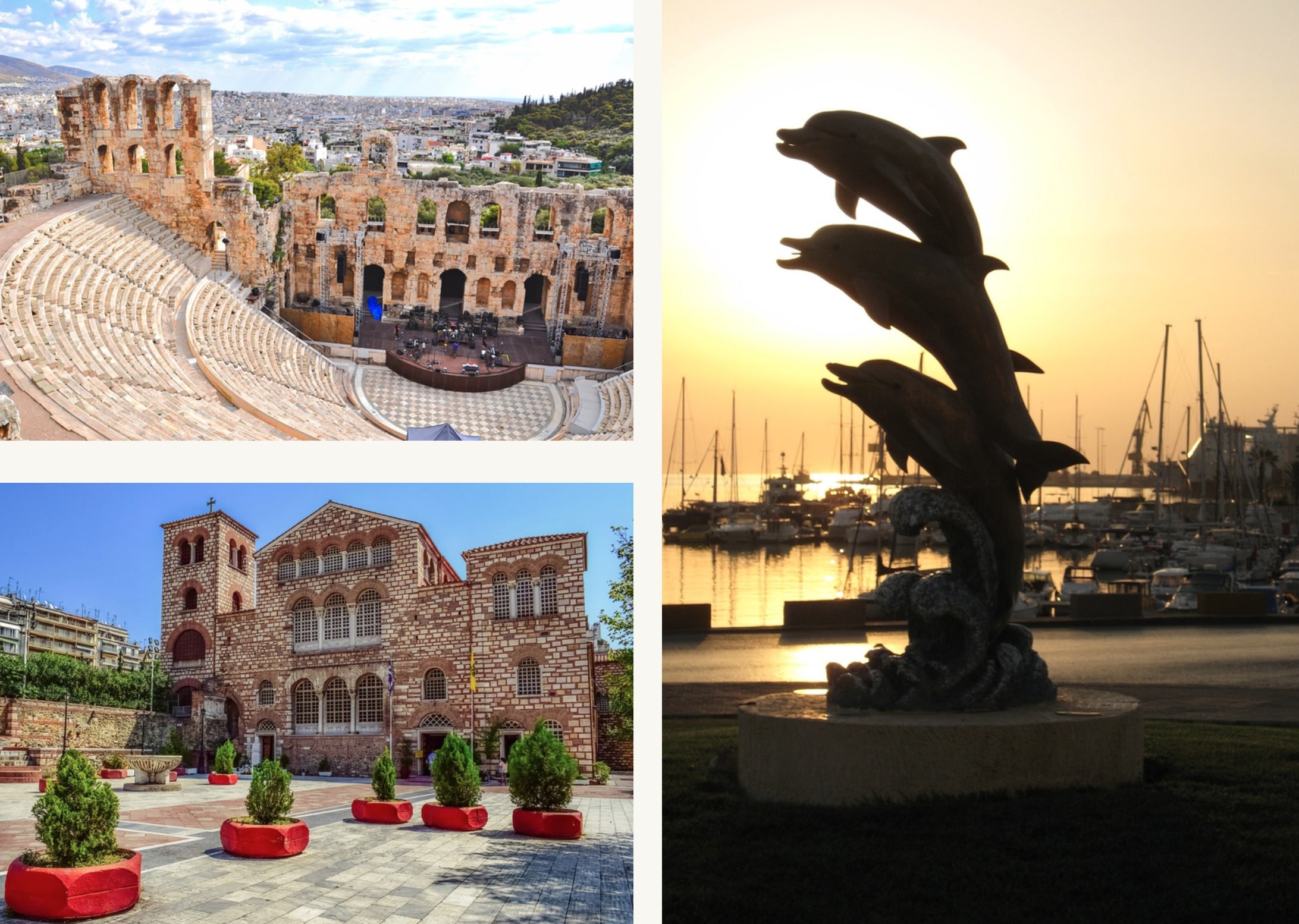 Coastal Cities of Greece (Attica, Thessaloniki, Crete)  