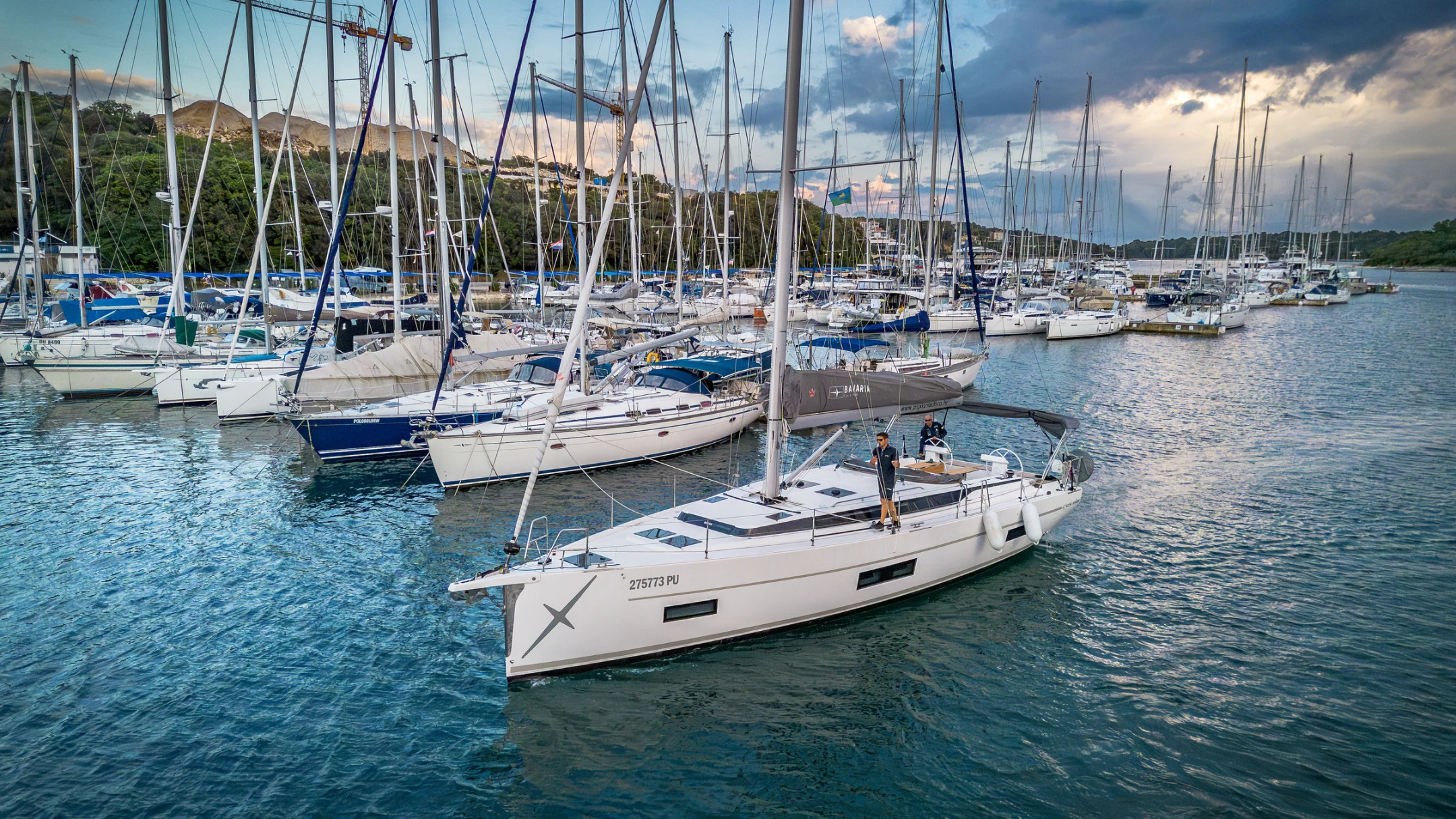 Yacht fleet